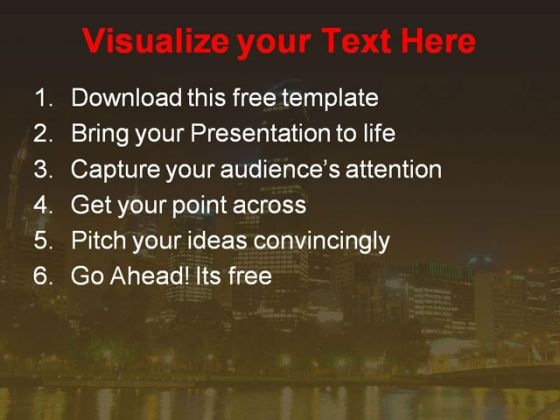 Nightlife PowerPoint Template captivating ideas