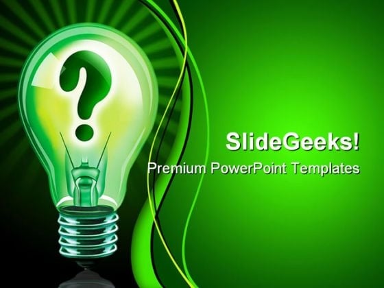 No Idea Business PowerPoint Templates And PowerPoint Backgrounds 0411 No Idea Business PowerPoint Templates And PowerPoint Backgrounds 0411