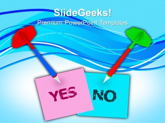 Note Papers Yes And No Dart Questions PowerPoint Templates And PowerPoint Themes 1012 Note Papers Yes And No Dart Questions PowerPoint Templates And PowerPoint Themes 1012