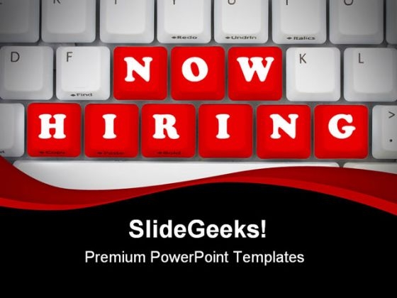 Now Hiring Computer PowerPoint Templates And PowerPoint Backgrounds 0411 Now Hiring Computer PowerPoint Templates And PowerPoint Backgrounds 0411
