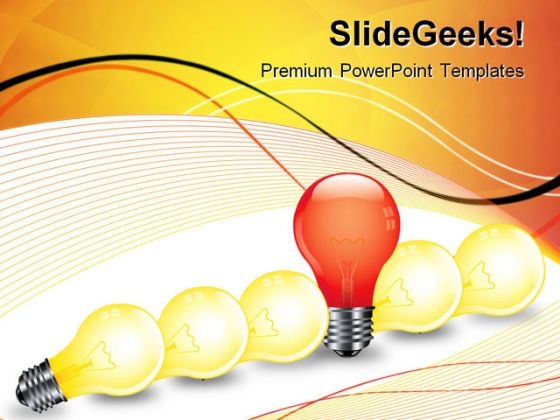 One Got Idea Business PowerPoint Templates And PowerPoint Backgrounds 1211 One Got Idea Business PowerPoint Templates And PowerPoint Backgrounds 1211