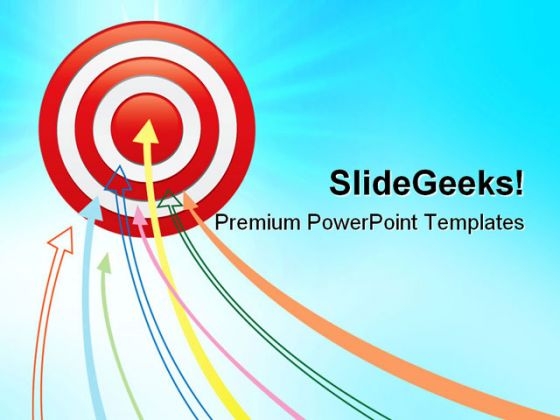 One Hit Target Business PowerPoint Templates And PowerPoint Backgrounds 1211 One Hit Target Business PowerPoint Templates And PowerPoint Backgrounds 1211