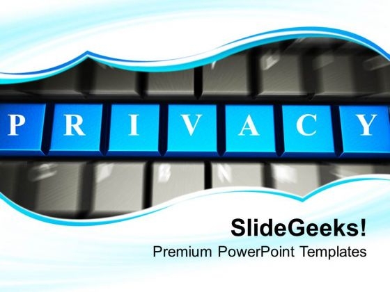 Online Privacy Protection Internet PowerPoint Templates Ppt Backgrounds For Slides 0113