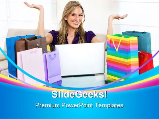 Online Shopping Sales PowerPoint Themes And PowerPoint Slides 0311 Online Shopping Sales PowerPoint Themes And PowerPoint Slides 0311