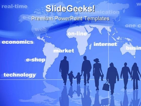 Online Shopping Technology PowerPoint Templates And PowerPoint Backgrounds 0311