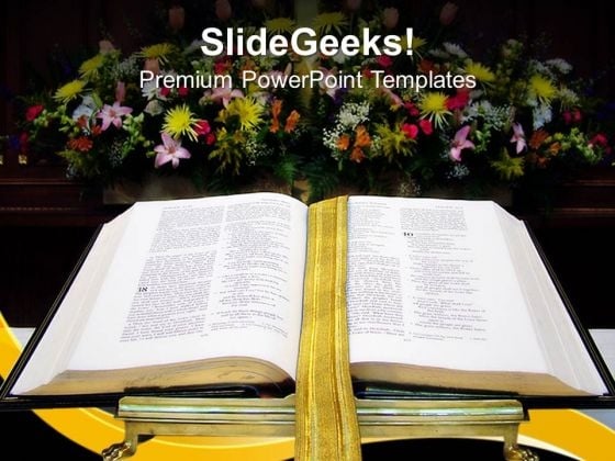 Open Bible Church PowerPoint Templates And PowerPoint Themes 0712