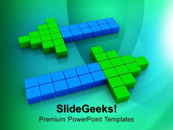 Opposite Arrows Success PowerPoint Templates And PowerPoint Themes 1012 Opposite Arrows Success PowerPoint Templates And PowerPoint Themes 1012