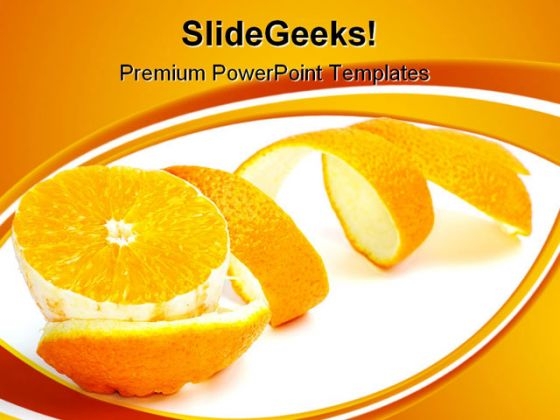 Orange Slice Food PowerPoint Themes And PowerPoint Slides 0311 Orange Slice Food PowerPoint Themes And PowerPoint Slides 0311