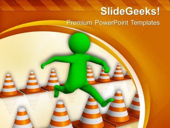 Overcome Challenges And Reach To The Goal PowerPoint Templates Ppt Backgrounds For Slides 0713 Overcome Challenges And Reach To The Goal PowerPoint Templates Ppt Backgrounds For Slides 0713