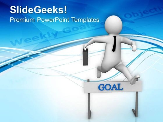 Overcomes The Obstacles And Complete The Tasks PowerPoint Templates Ppt Backgrounds For Slides 0713 Overcomes The Obstacles And Complete The Tasks PowerPoint Templates Ppt Backgrounds For Slides 0713