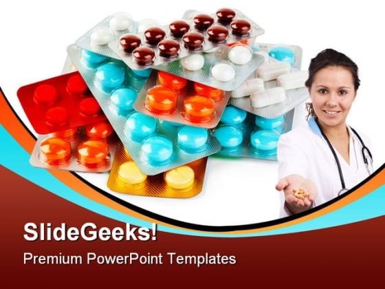 Packs Of Pills Medical PowerPoint Background And Template 1210 Packs Of Pills Medical PowerPoint Background And Template 1210