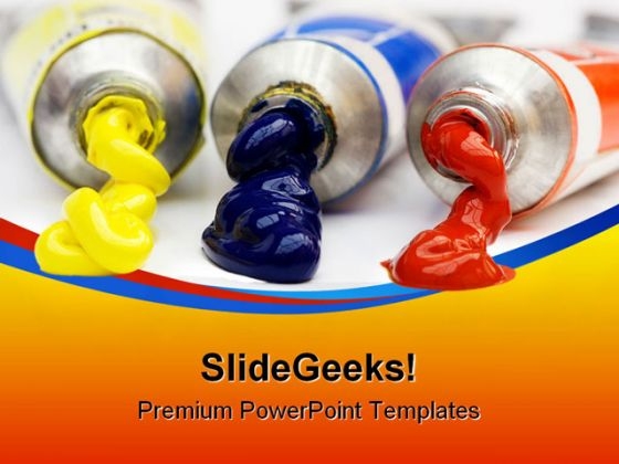 Paint Tubes Gradient PowerPoint Backgrounds And Templates 1210 Paint Tubes Gradient PowerPoint Backgrounds And Templates 1210