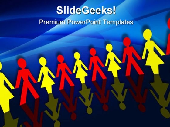 Paper Chain Global PowerPoint Templates And PowerPoint Backgrounds 0511 Paper Chain Global PowerPoint Templates And PowerPoint Backgrounds 0511