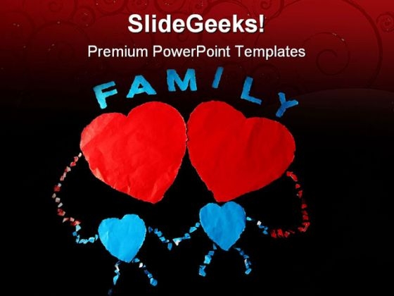 Paper Family PowerPoint Templates And PowerPoint Backgrounds 0811