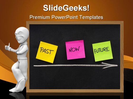 Past Now Future Business PowerPoint Template 1110 Past Now Future Business PowerPoint Template 1110
