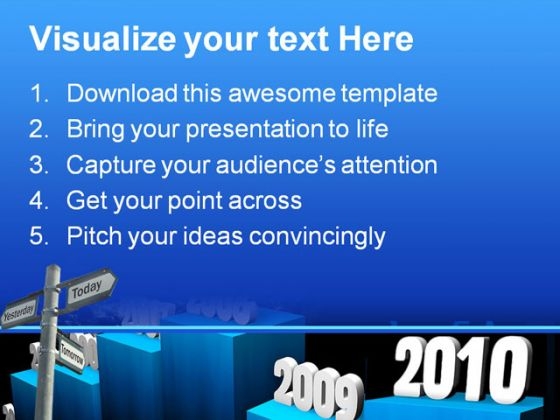 Path Future PowerPoint Template 0510 professionally template