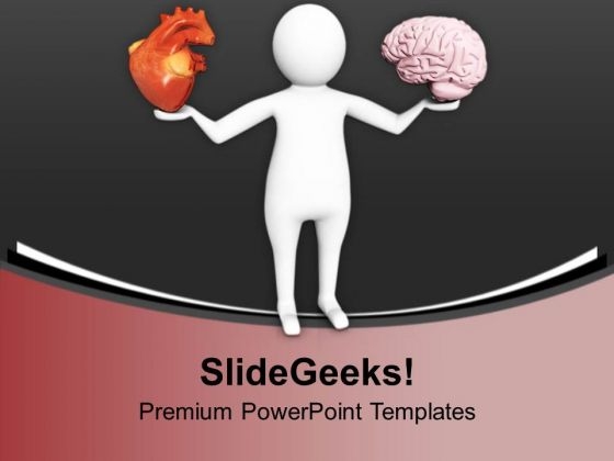 Pay Attention On Heart And Brain Health PowerPoint Templates Ppt Backgrounds For Slides 0713 Pay Attention On Heart And Brain Health PowerPoint Templates Ppt Backgrounds For Slides 0713