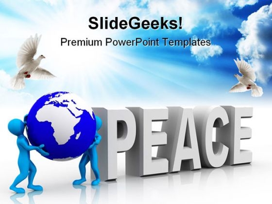 Peace Religion PowerPoint Templates And PowerPoint Backgrounds 0211