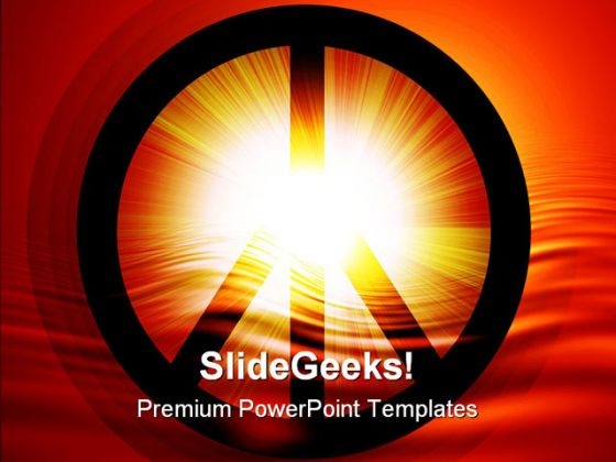 Peace Symbol PowerPoint Templates And PowerPoint Backgrounds 0711 Peace Symbol PowerPoint Templates And PowerPoint Backgrounds 0711