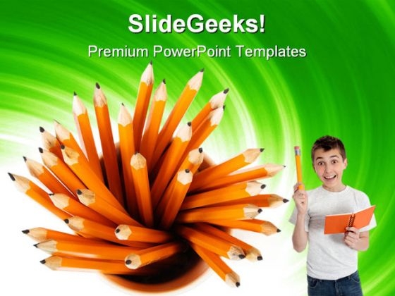 Pencils Education PowerPoint Templates And PowerPoint Backgrounds 0911 Pencils Education PowerPoint Templates And PowerPoint Backgrounds 0911