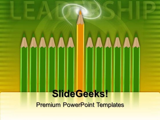 Pencils Leadership PowerPoint Templates And PowerPoint Themes 0512 Pencils Leadership PowerPoint Templates And PowerPoint Themes 0512