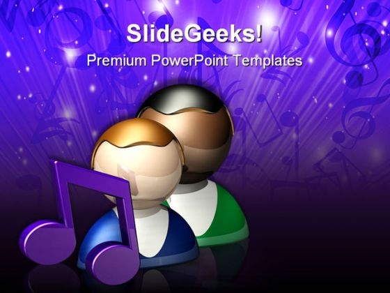 People Icon Music PowerPoint Templates And PowerPoint Backgrounds 0711 People Icon Music PowerPoint Templates And PowerPoint Backgrounds 0711