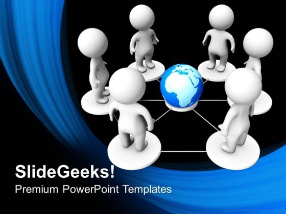 People Networking Global PowerPoint Templates And PowerPoint Themes 0612
