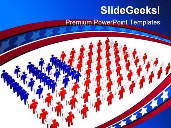 People Of America Global PowerPoint Templates And PowerPoint Backgrounds 0211