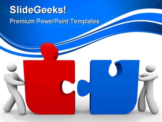 People Pushing Puzzle Pieces Business PowerPoint Themes And PowerPoint Slides 0411 People Pushing Puzzle Pieces Business PowerPoint Themes And PowerPoint Slides 0411