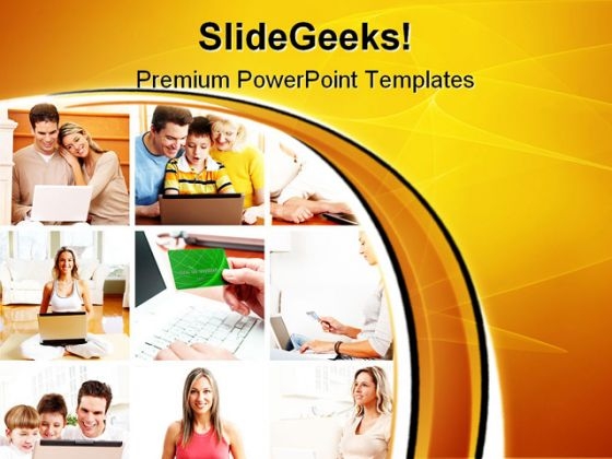 People With Laptop Computer PowerPoint Templates And PowerPoint Backgrounds 0911 People With Laptop Computer PowerPoint Templates And PowerPoint Backgrounds 0911