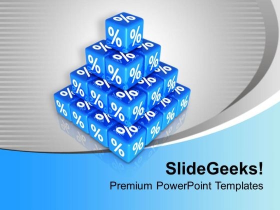 Percent Cubes Forms Pyramid Business Promotion PowerPoint Templates Ppt Backgrounds For Slides 0313 Percent Cubes Forms Pyramid Business Promotion PowerPoint Templates Ppt Backgrounds For Slides 0313