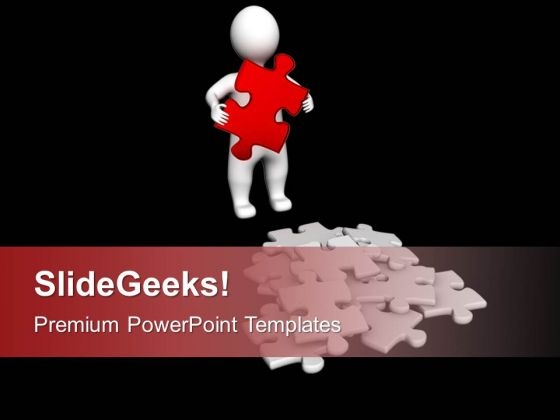 Person Holding Solution Puzzle Business PowerPoint Templates Ppt Backgrounds For Slides 1212 Person Holding Solution Puzzle Business PowerPoint Templates Ppt Backgrounds For Slides 1212