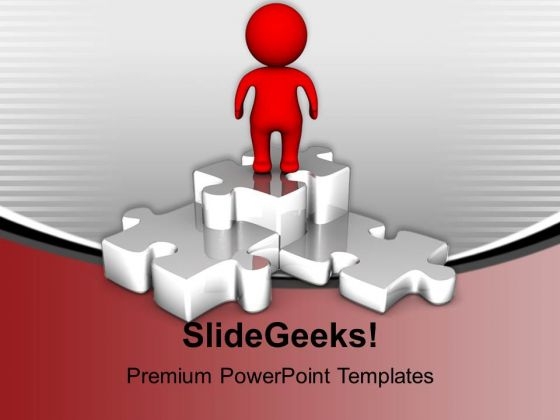 Person Puzzle Podium Business PowerPoint Templates Ppt Backgrounds For Slides 1212 Person Puzzle Podium Business PowerPoint Templates Ppt Backgrounds For Slides 1212