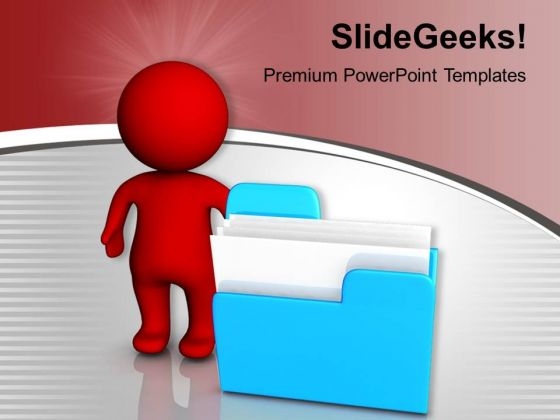 Person Standing Beside Computer Folder PowerPoint Templates Ppt Backgrounds For Slides 1212 Person Standing Beside Computer Folder PowerPoint Templates Ppt Backgrounds For Slides 1212