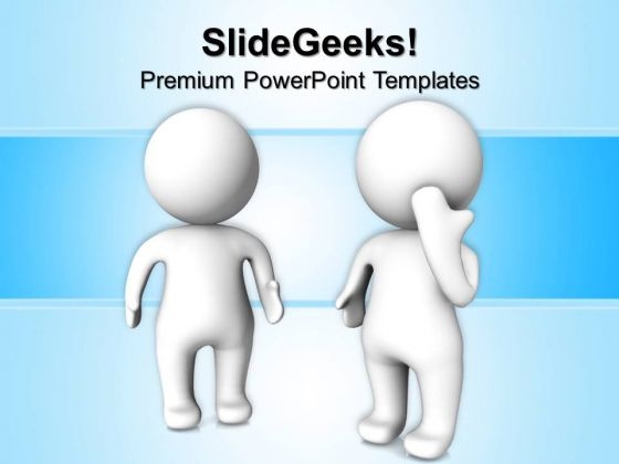 Person With Talk Business PowerPoint Templates And PowerPoint Themes 0712