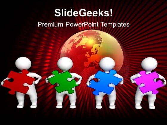 Persons Holding Colorful Puzzles Globe PowerPoint Templates Ppt Background For Slides 1112 Persons Holding Colorful Puzzles Globe PowerPoint Templates Ppt Background For Slides 1112
