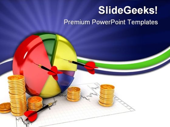 Pie Chart Business PowerPoint Templates And PowerPoint Backgrounds 0611