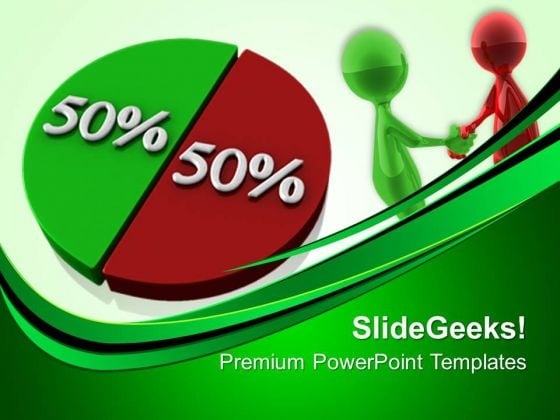 Pie Chart Percentage Business PowerPoint Templates And PowerPoint Themes 0712