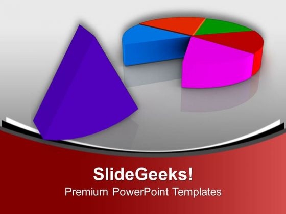 Pie Graph For Business And Marketing PowerPoint Templates Ppt Backgrounds For Slides 0413 Pie Graph For Business And Marketing PowerPoint Templates Ppt Backgrounds For Slides 0413