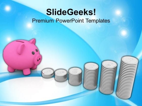 Piggy Bank Money Growth Investment PowerPoint Templates Ppt Backgrounds For Slides 0113 Piggy Bank Money Growth Investment PowerPoint Templates Ppt Backgrounds For Slides 0113