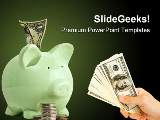 Piggy Bank Saving Future PowerPoint Themes And PowerPoint Slides 0611 Piggy Bank Saving Future PowerPoint Themes And PowerPoint Slides 0611