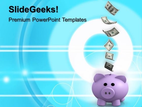 Piggy Bank Savings Finance PowerPoint Templates And PowerPoint Themes 1012 Piggy Bank Savings Finance PowerPoint Templates And PowerPoint Themes 1012