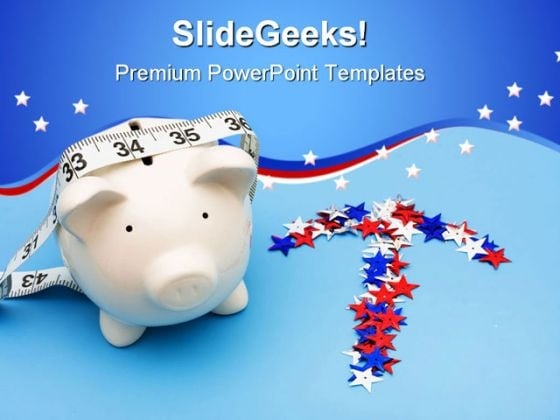 piggy bank savings future powerpoint themes and powerpoint slides