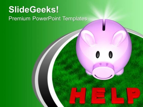 Piggy Bank With Word Help PowerPoint Templates Ppt Backgrounds For Slides 0713 Piggy Bank With Word Help PowerPoint Templates Ppt Backgrounds For Slides 0713