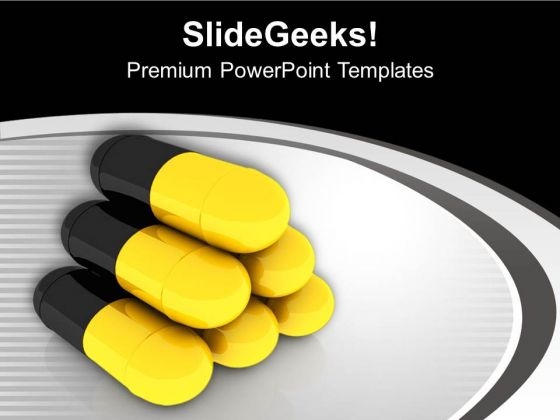 Pills Are Used For Treatment PowerPoint Templates Ppt Backgrounds For Slides 0613