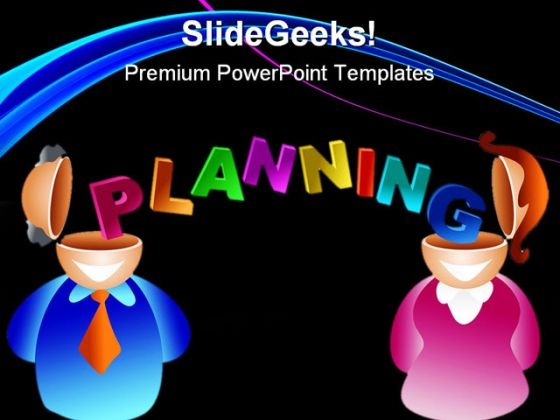 Planning Brain Business PowerPoint Background And Template 1210 Planning Brain Business PowerPoint Background And Template 1210