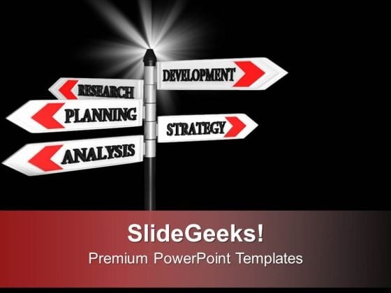 Planning Strategy Analysis On Signpost PowerPoint Templates Ppt Backgrounds For Slides 0313 Planning Strategy Analysis On Signpost PowerPoint Templates Ppt Backgrounds For Slides 0313