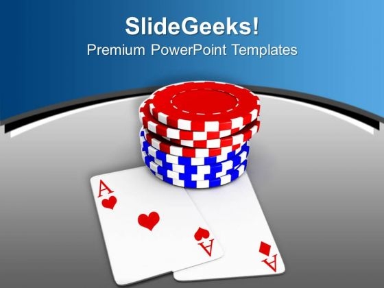 Poker Chips For Casino Game Theme PowerPoint Templates Ppt Backgrounds For Slides 0513 Poker Chips For Casino Game Theme PowerPoint Templates Ppt Backgrounds For Slides 0513