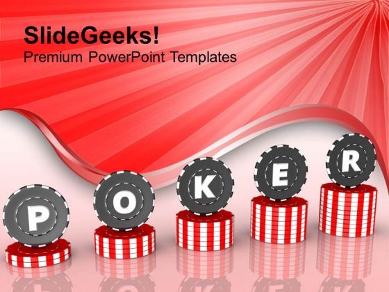 Poker Chips Game Success PowerPoint Templates Ppt Backgrounds For Slides 0413 Poker Chips Game Success PowerPoint Templates Ppt Backgrounds For Slides 0413