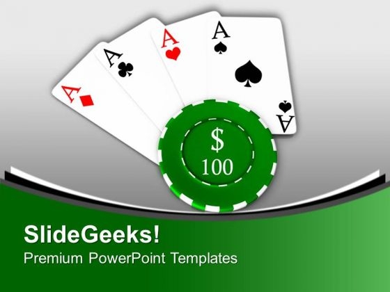 Poker Is A Fun Game PowerPoint Templates Ppt Backgrounds For Slides 0613 Poker Is A Fun Game PowerPoint Templates Ppt Backgrounds For Slides 0613